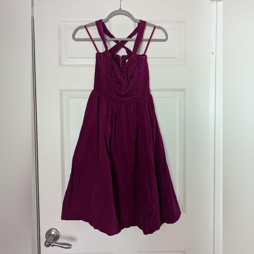 HD in Paris | Size 0 | Convertible Corduroy Dress